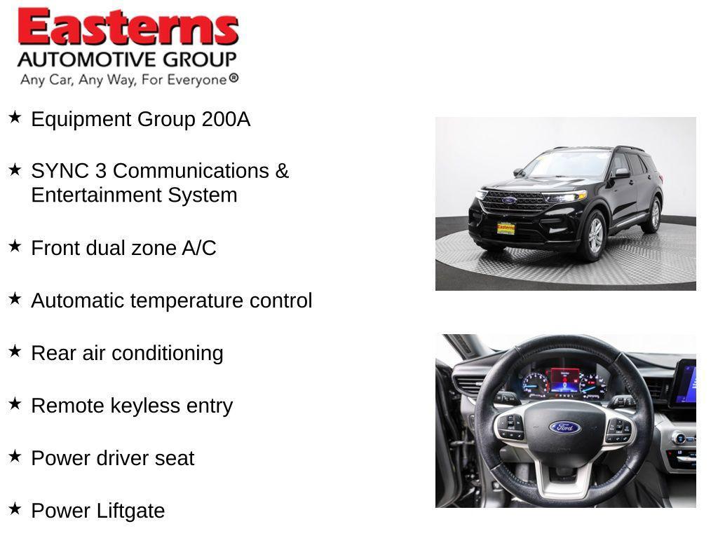 used 2021 Ford Explorer car, priced at $22,850