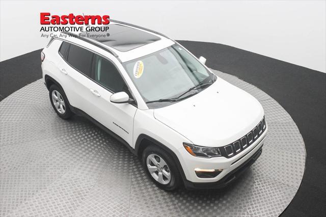 used 2021 Jeep Compass car, priced at $18,950