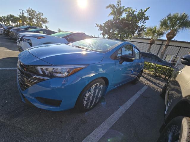 new 2025 Nissan Versa car, priced at $22,553