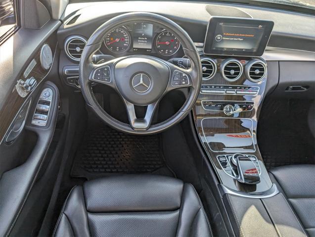 used 2017 Mercedes-Benz C-Class car, priced at $14,998