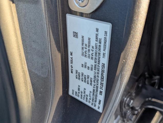 used 2023 Tesla Model 3 car, priced at $30,998