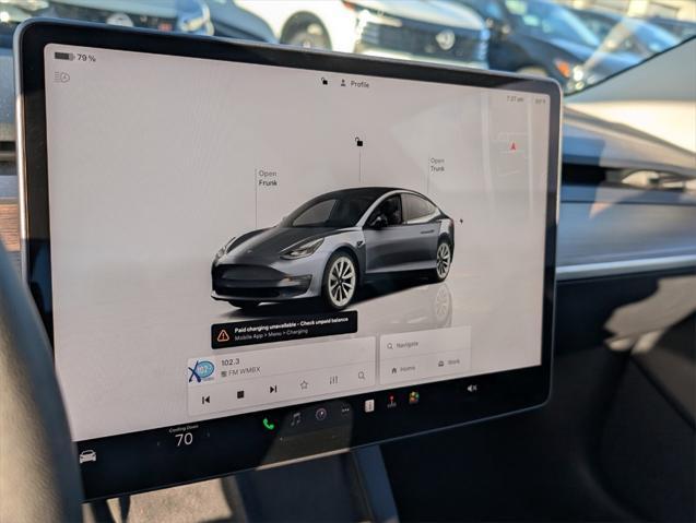 used 2023 Tesla Model 3 car, priced at $30,998