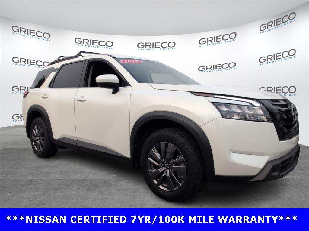 used 2024 Nissan Pathfinder car, priced at $27,988
