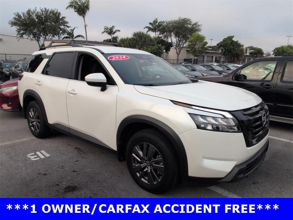 used 2024 Nissan Pathfinder car, priced at $27,988