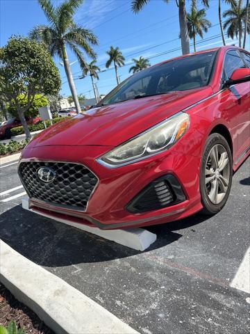 used 2018 Hyundai Sonata car, priced at $12,998