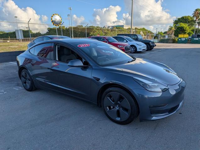 used 2023 Tesla Model 3 car, priced at $27,498