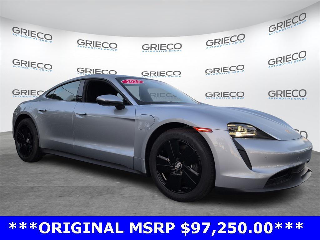used 2023 Porsche Taycan car, priced at $60,988