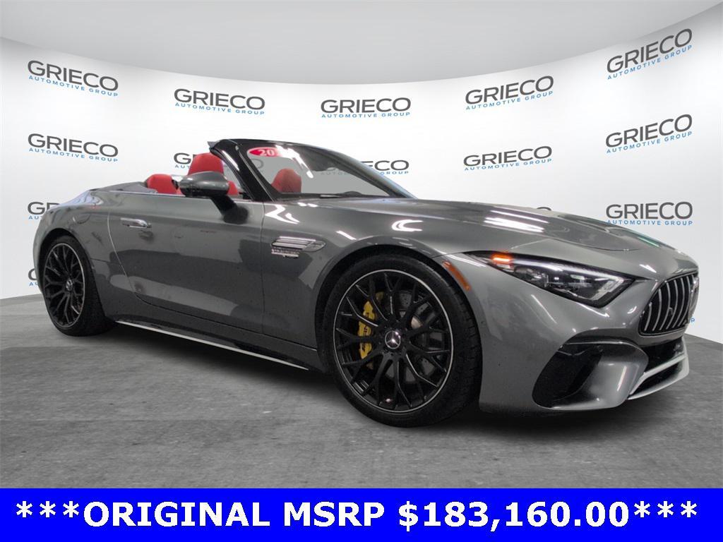 used 2022 Mercedes-Benz AMG SL 63 car, priced at $88,888