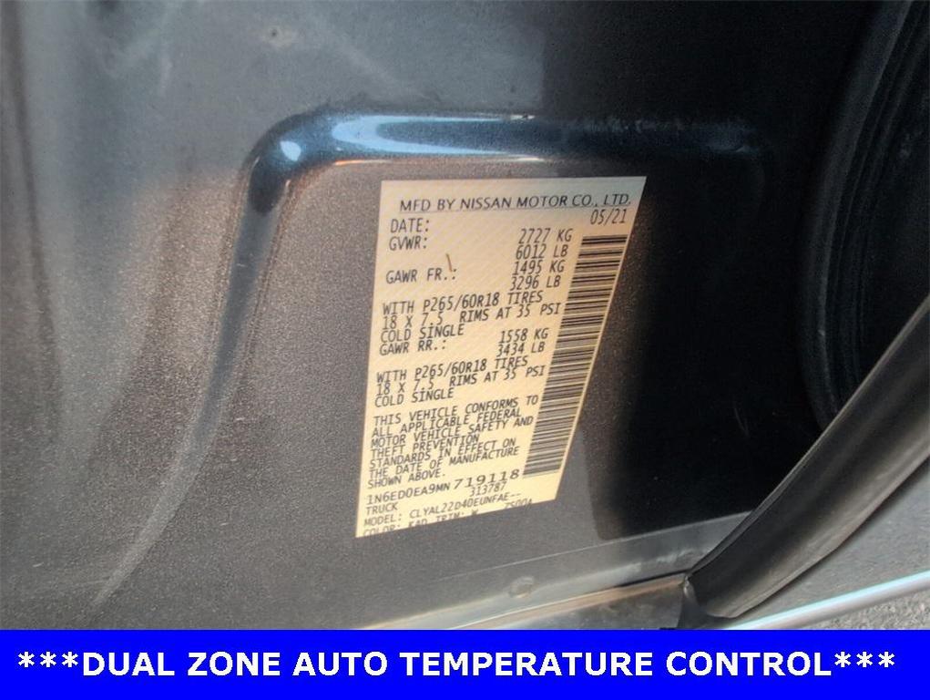 used 2021 Nissan Frontier car, priced at $21,649