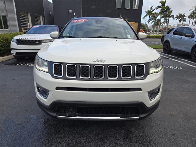 used 2018 Jeep Compass car, priced at $17,498