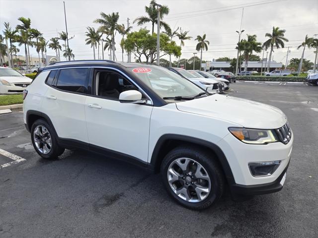 used 2018 Jeep Compass car, priced at $17,498