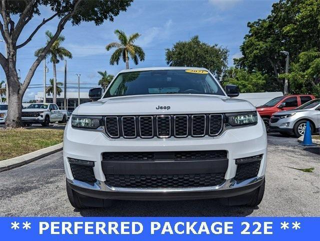 used 2021 Jeep Grand Cherokee L car, priced at $27,978