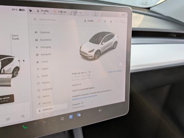 used 2021 Tesla Model Y car, priced at $28,273