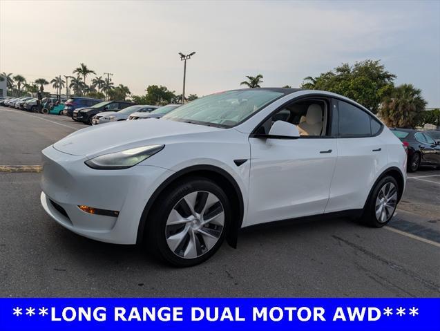 used 2021 Tesla Model Y car, priced at $28,273