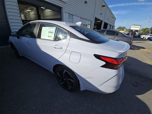 new 2025 Nissan Versa car, priced at $22,553