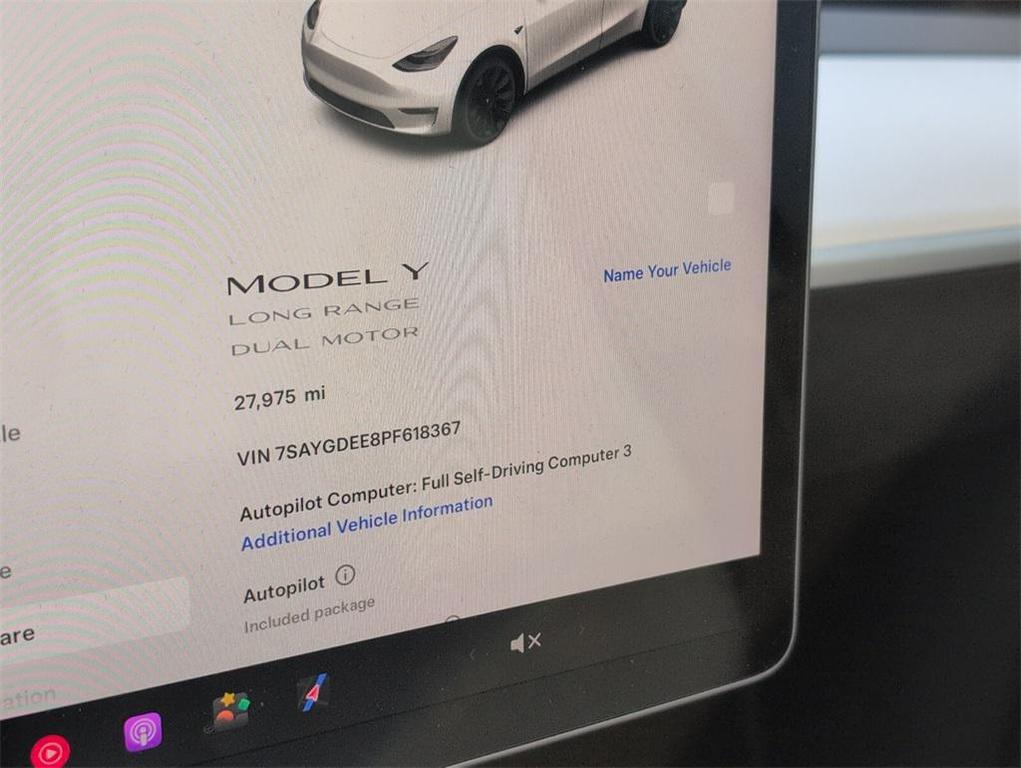 used 2023 Tesla Model Y car, priced at $30,577