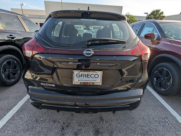 new 2025 Nissan Kicks car, priced at $21,921