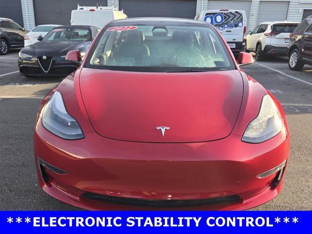 used 2022 Tesla Model 3 car, priced at $29,523