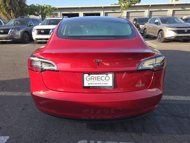 used 2022 Tesla Model 3 car, priced at $29,523