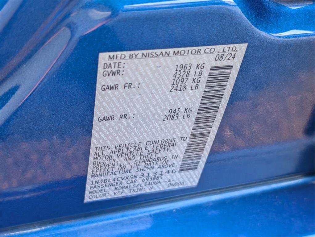 used 2025 Nissan Altima car, priced at $22,756