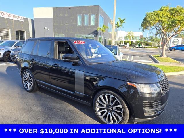 used 2022 Land Rover Range Rover car, priced at $58,362