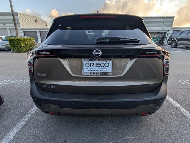 new 2025 Nissan Kicks car, priced at $24,059