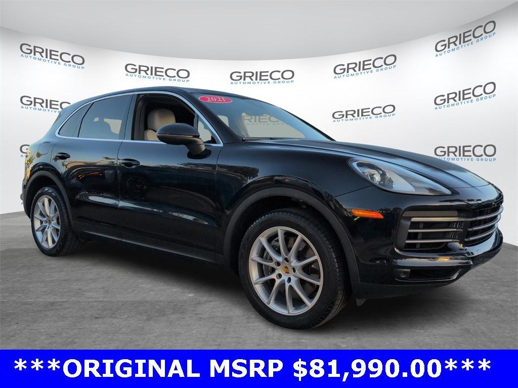 used 2021 Porsche Cayenne car, priced at $45,433