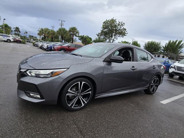 used 2021 Nissan Sentra car, priced at $17,348