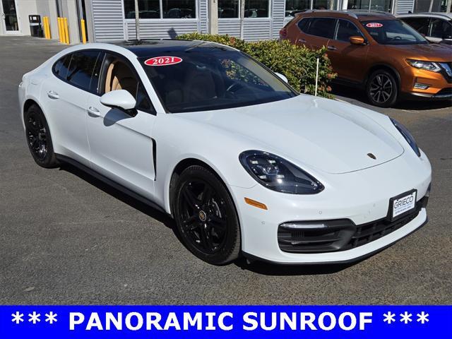 used 2021 Porsche Panamera car, priced at $65,392