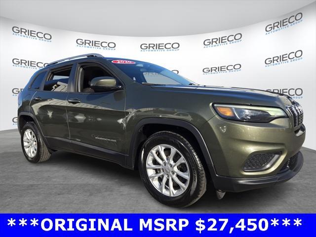 used 2020 Jeep Cherokee car, priced at $11,781