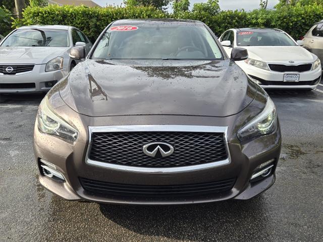 used 2016 INFINITI Q50 car, priced at $14,498