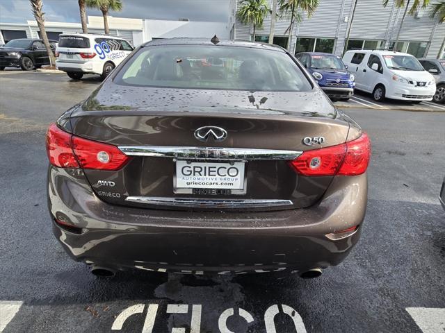 used 2016 INFINITI Q50 car, priced at $14,498