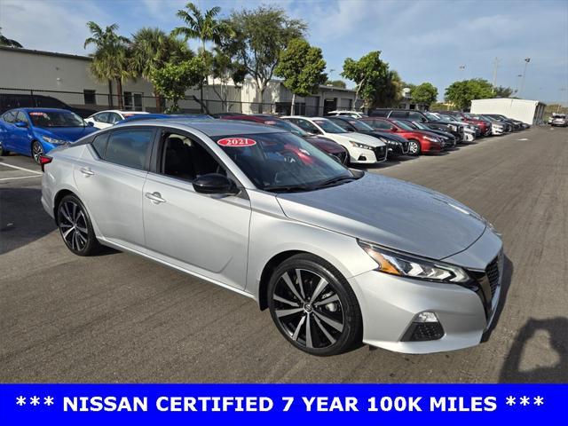 used 2021 Nissan Altima car, priced at $17,988