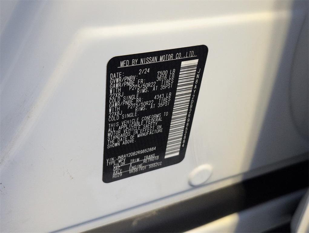 used 2024 Nissan Armada car, priced at $48,693