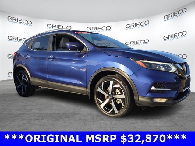 used 2021 Nissan Rogue Sport car, priced at $18,942