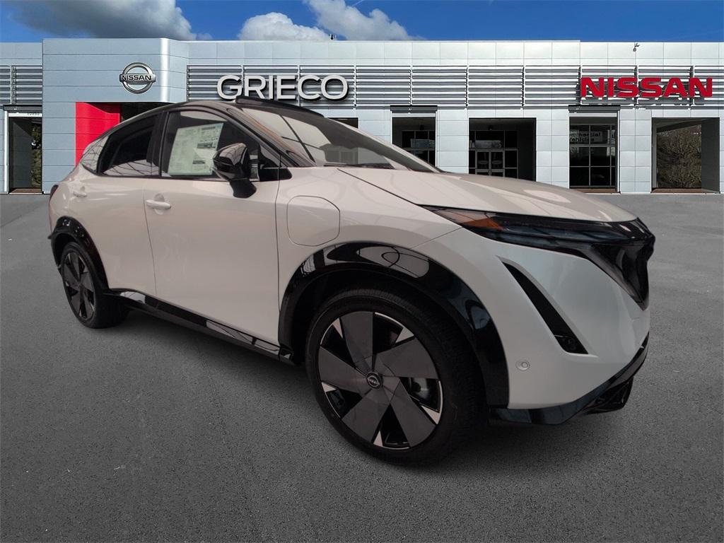 new 2025 Nissan ARIYA car, priced at $53,215
