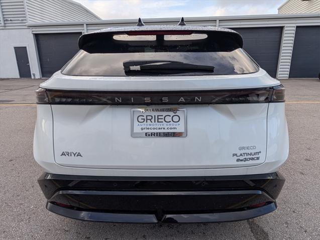 new 2025 Nissan ARIYA car, priced at $48,625