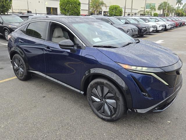 new 2025 Nissan ARIYA car, priced at $33,140