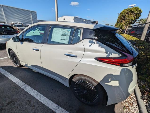 new 2024 Nissan Leaf car, priced at $32,859