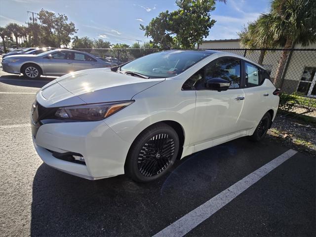 new 2024 Nissan Leaf car, priced at $33,095