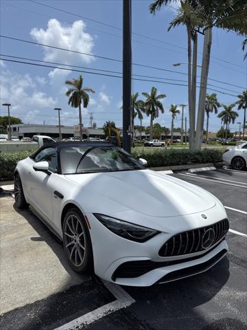 used 2023 Mercedes-Benz AMG SL 43 car, priced at $74,998