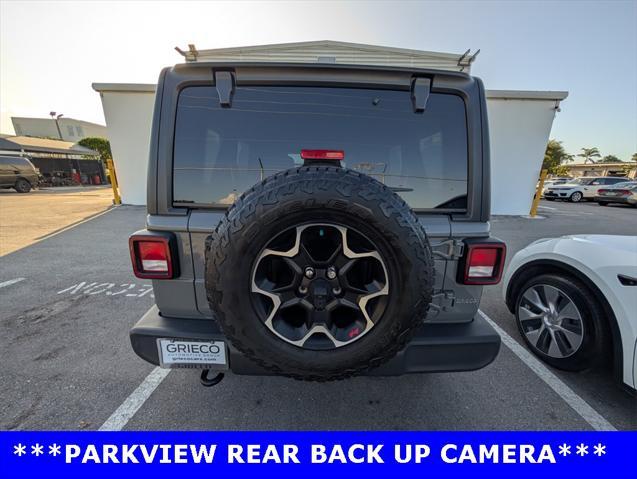 used 2021 Jeep Wrangler Unlimited car, priced at $30,870