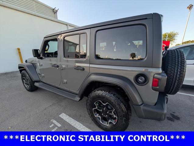 used 2021 Jeep Wrangler Unlimited car, priced at $30,870
