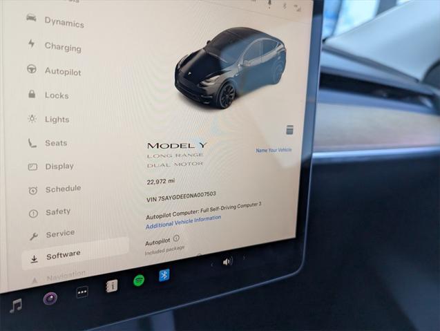 used 2022 Tesla Model Y car, priced at $30,541