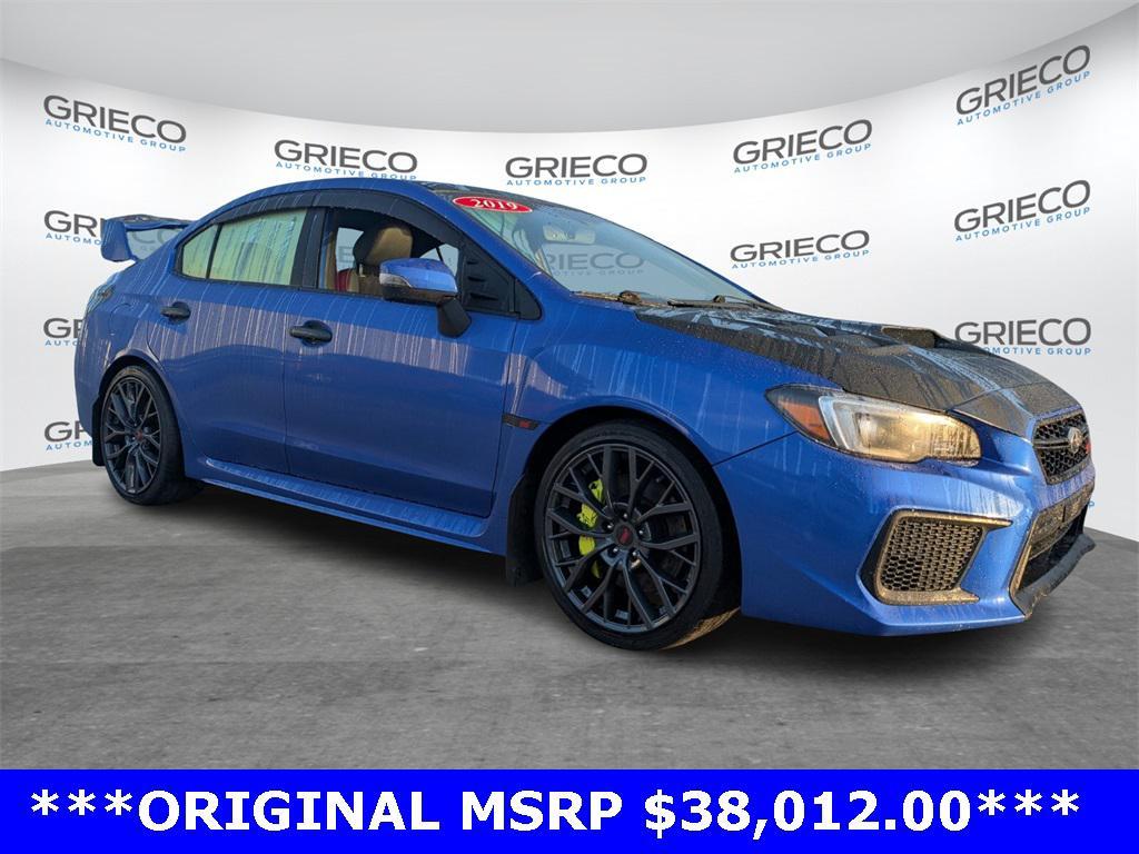 used 2019 Subaru WRX STI car, priced at $30,650