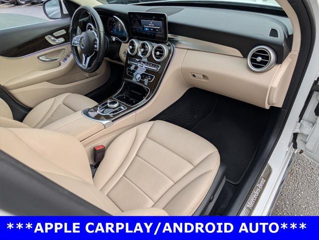 used 2021 Mercedes-Benz C-Class car, priced at $26,994
