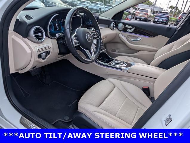 used 2021 Mercedes-Benz C-Class car, priced at $26,994