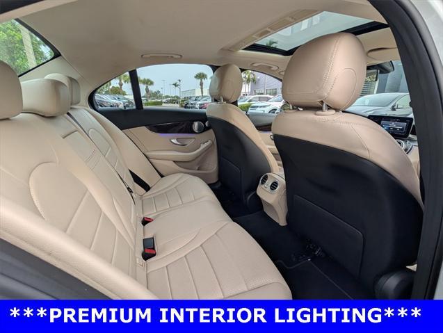 used 2021 Mercedes-Benz C-Class car, priced at $26,994