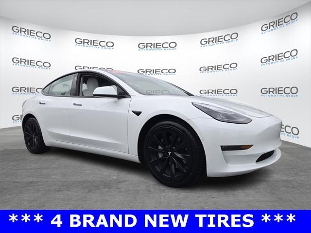 used 2022 Tesla Model 3 car, priced at $27,998