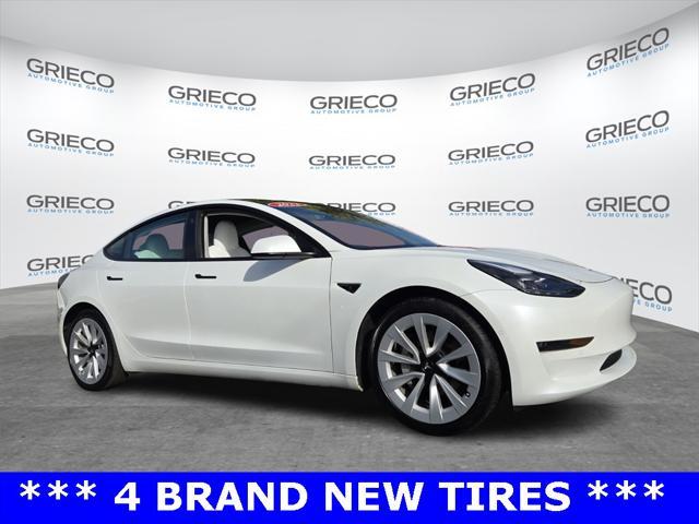 used 2022 Tesla Model 3 car, priced at $28,498